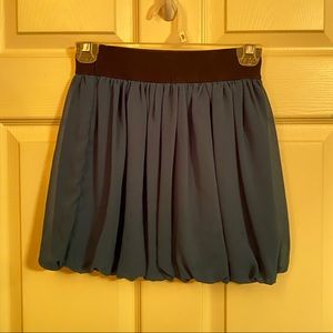 Teal skater skirt